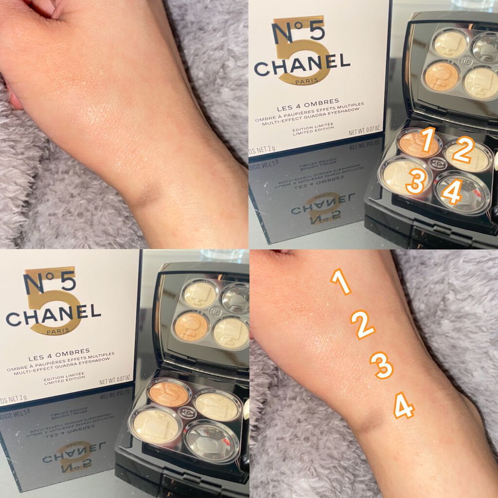レ キャトル オンブル/CHANEL/アイシャドウパレットを使ったクチコミ(2枚目)