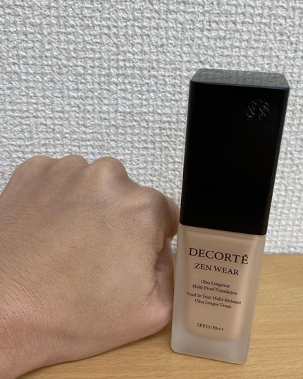ゼン ウェア フルイド/DECORTÉ/リキッドファンデーションを使ったクチコミ(4枚目)