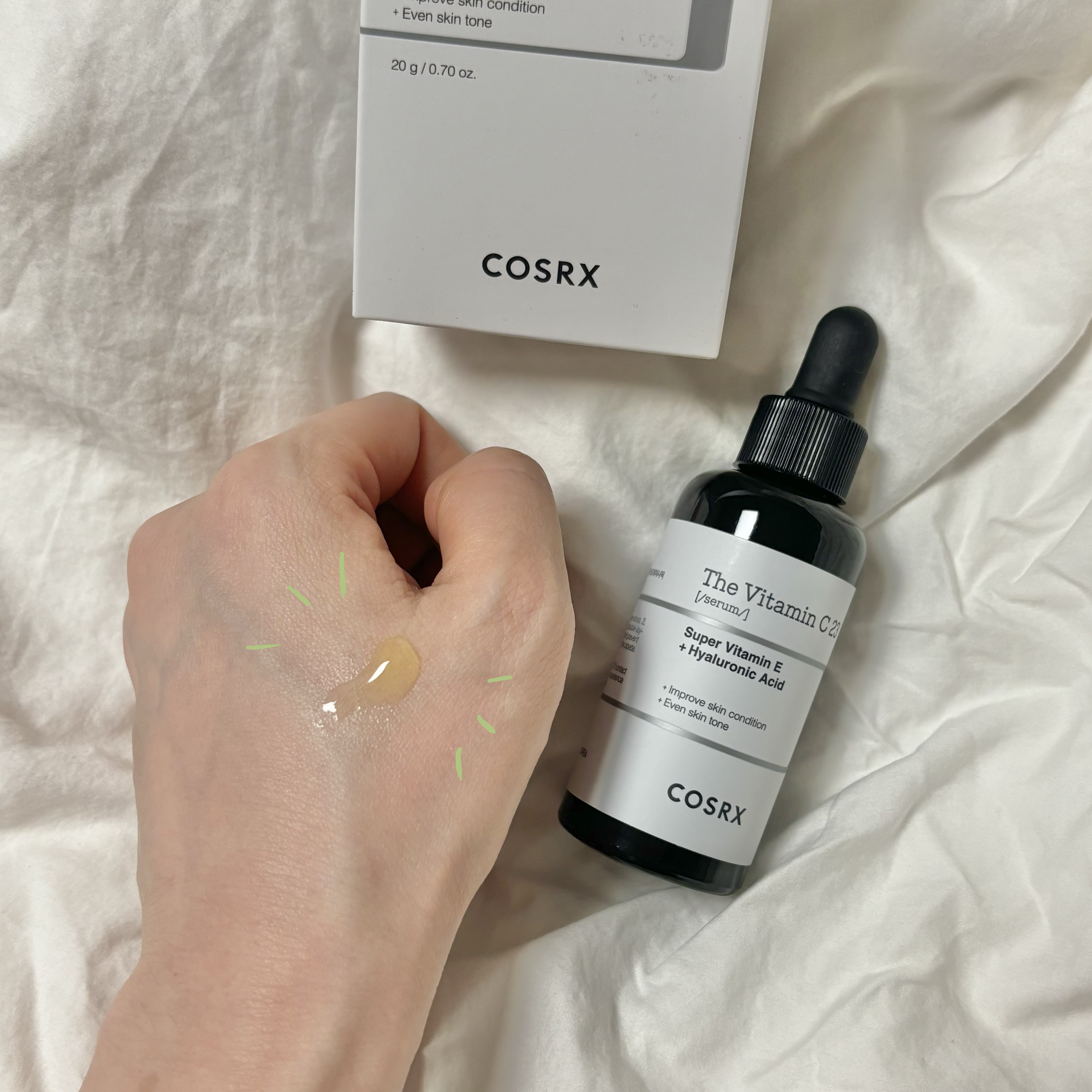 RXザ・ビタミンC23セラム/COSRX/美容液を使ったクチコミ（2枚目）