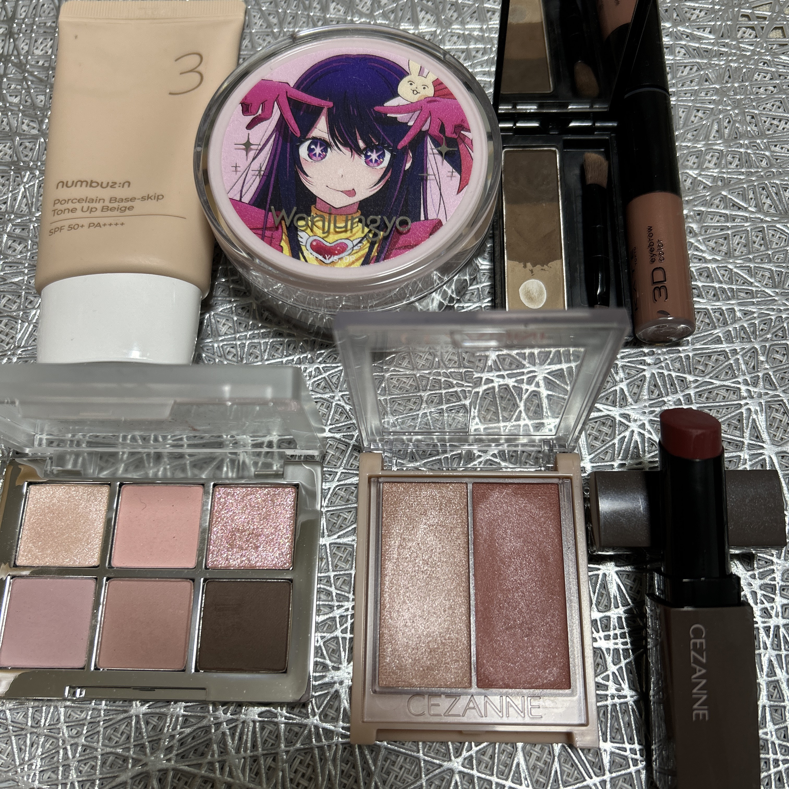 3DアイブロウカラーN/KATE/眉マスカラを使ったクチコミ（2枚目）