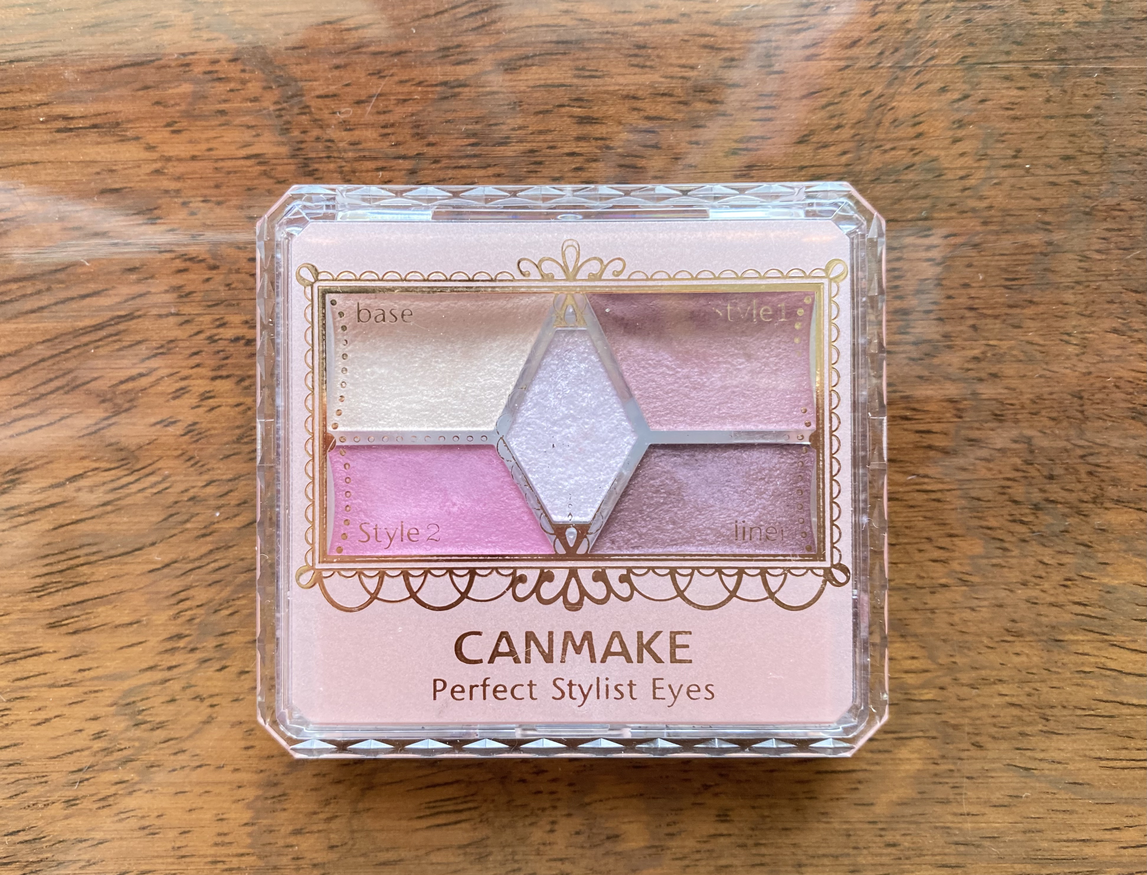 【旧品】パーフェクトスタイリストアイズ/キャンメイク/アイシャドウパレットを使ったクチコミ（1枚目）