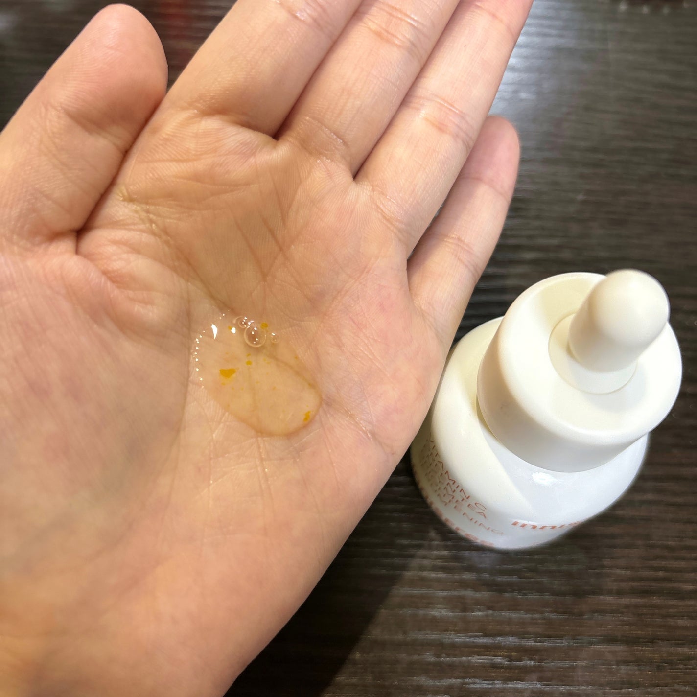 ビタC グリーンティーエンザイム ブライト セラム/innisfree/美容液を使ったクチコミ(3枚目)