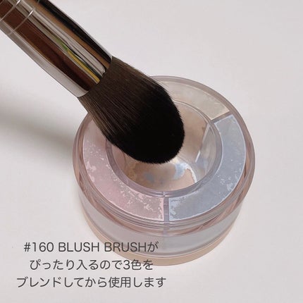 パウダーブラシ ラージ 130/MAKE UP FOR EVER/メイクブラシを使ったクチコミ(4枚目)