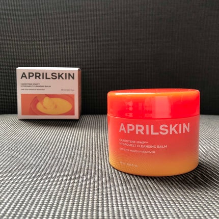 カロテンIPMP(TM) とろけるクレンジングバーム /APRILSKIN/クレンジングバームを使ったクチコミ(1枚目)