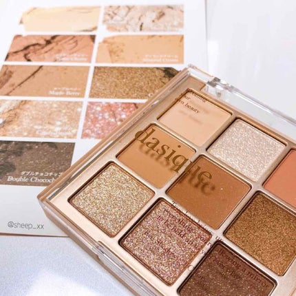 シャドウパレット/dasique/アイシャドウパレットを使ったクチコミ(4枚目)