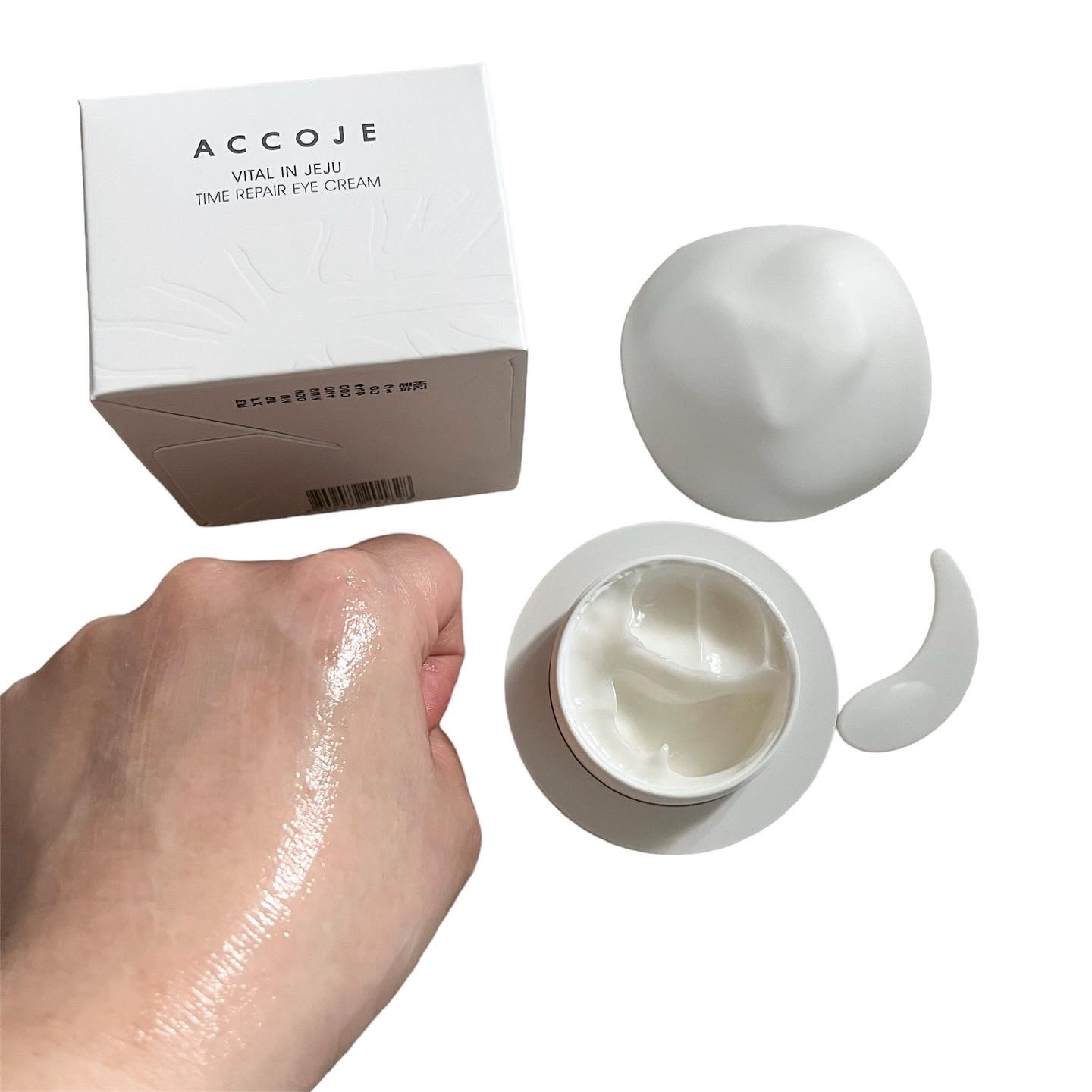 バイタル イン ジェジュ タイム リペア アイクリーム/ACCOJE/アイケア・アイクリームを使ったクチコミ（3枚目）