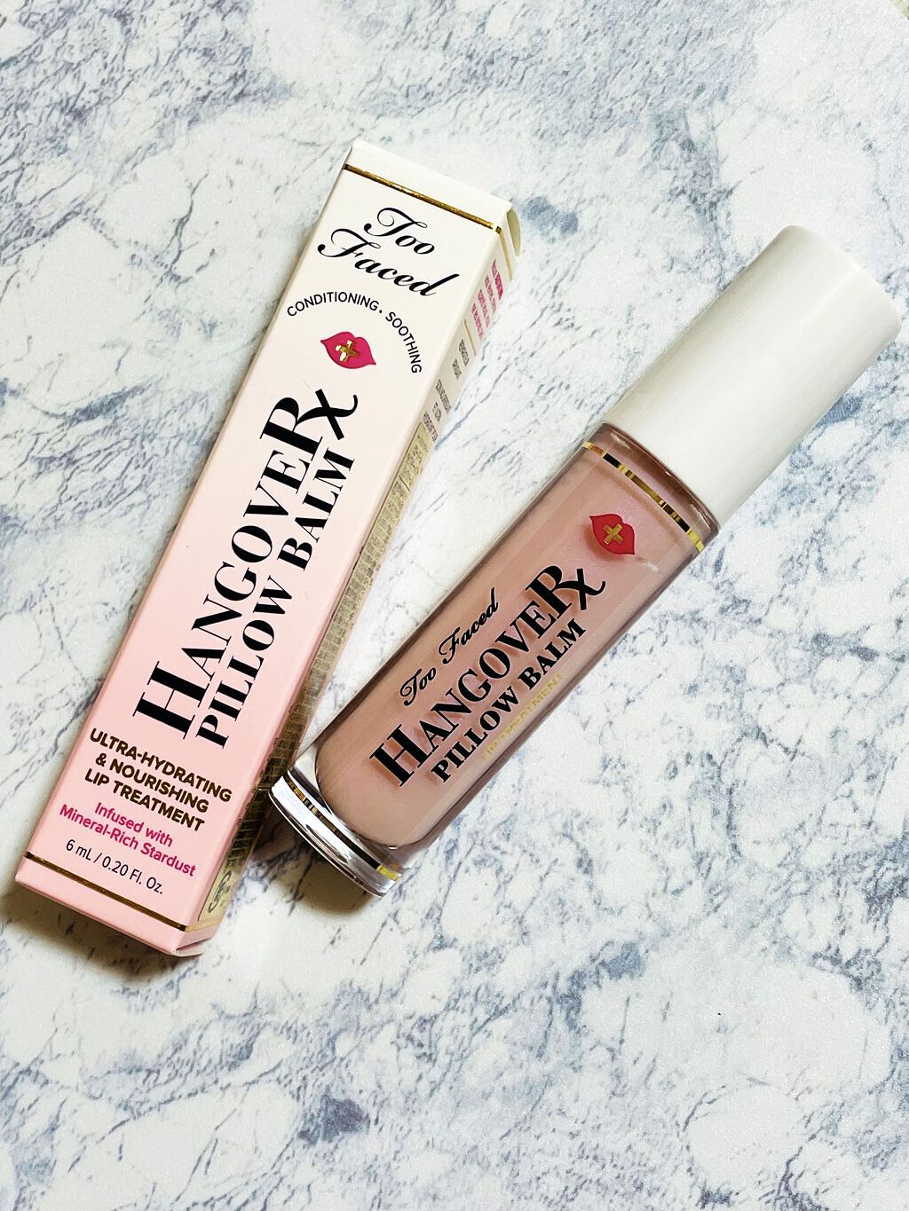 ～トゥー フェイスド ハングオーバー～ ピロー バーム リップ トリートメント/Too Faced/リップ美容液を使ったクチコミ（1枚目）