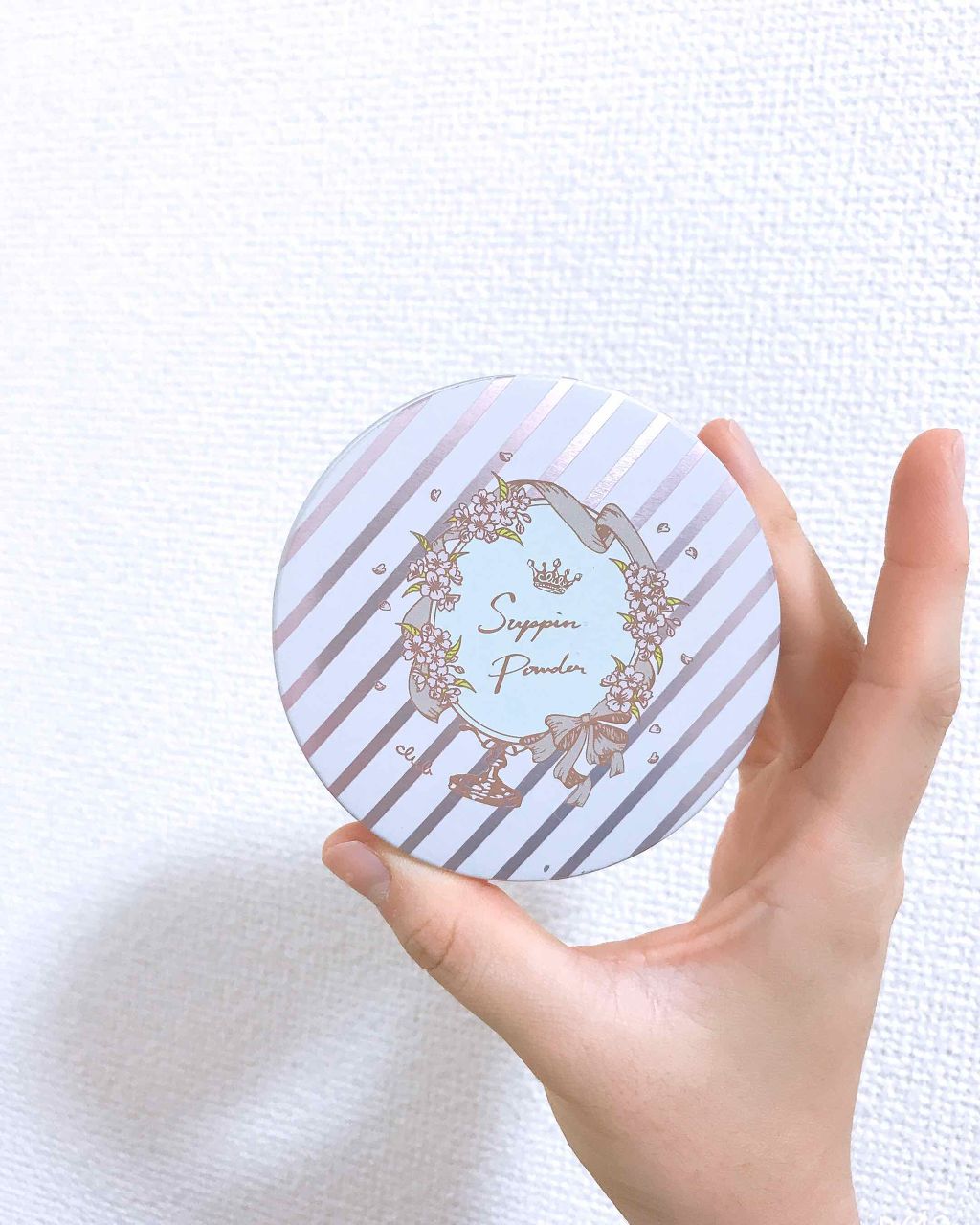 すっぴんパウダー B サクラスウィートソローの香り 2022/クラブ/プレストパウダーを使ったクチコミ(1枚目)