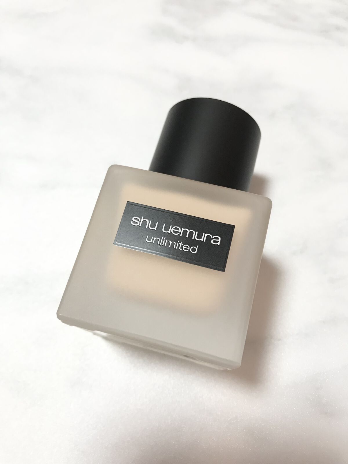 （旧）アンリミテッド ラスティング フルイド/shu uemura/リキッドファンデーションを使ったクチコミ（1枚目）