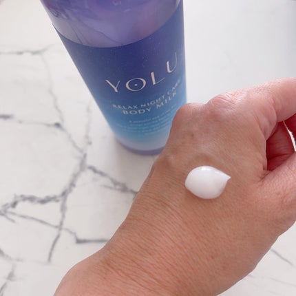 リラックスナイトケアボディミルク/YOLU/ボディミルクを使ったクチコミ(2枚目)