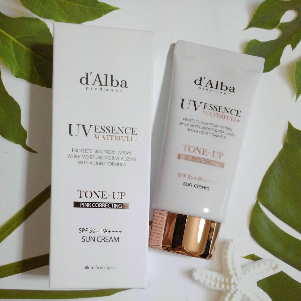 ウォータフルトーンアップサンクリーム/ダルバ/日焼け止めクリームを使ったクチコミ(1枚目)