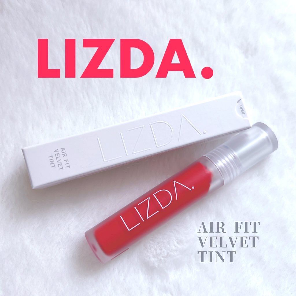 エアフィットベルベットティント/LIZDA/リップティントを使ったクチコミ（1枚目）