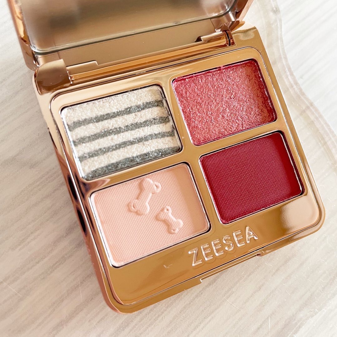 アニマルアイシャドウ(4シェード)/ZEESEA/アイシャドウパレットを使ったクチコミ（2枚目）