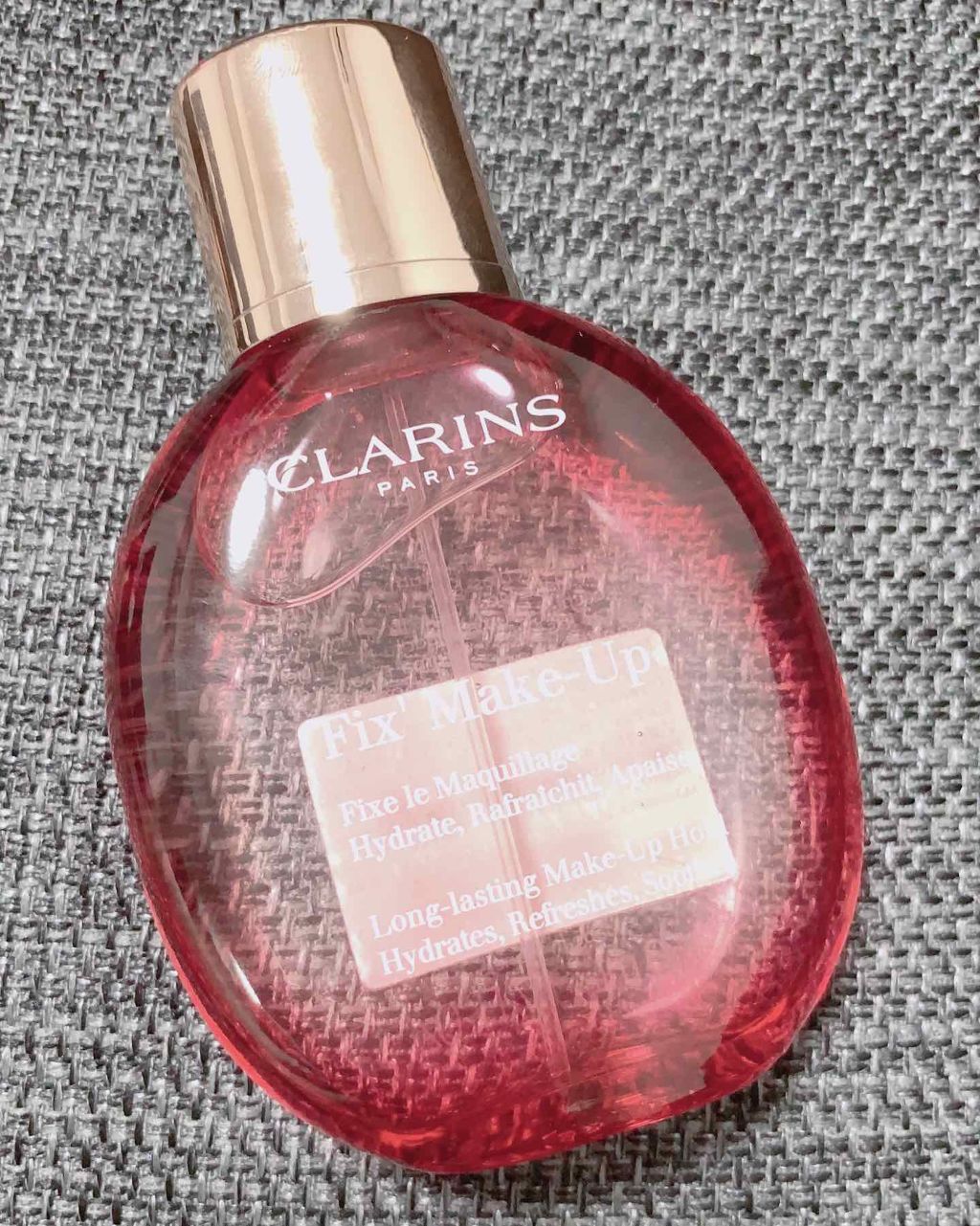 フィックス メイクアップ/CLARINS/ミスト状化粧水を使ったクチコミ(1枚目)