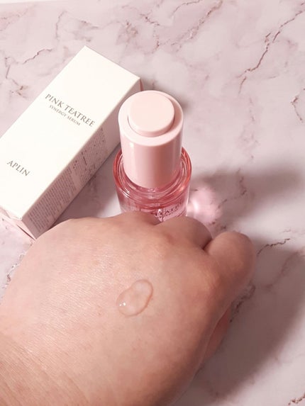 ピンクティーツリーシナジーセラム/APLIN/美容液を使ったクチコミ(3枚目)