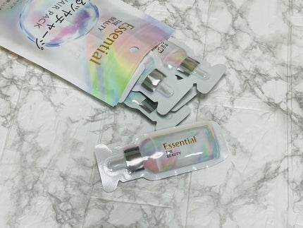 ザビューティ うるツヤチャージヘアパック/エッセンシャル/ヘアマスク・ヘアパックを使ったクチコミ(2枚目)