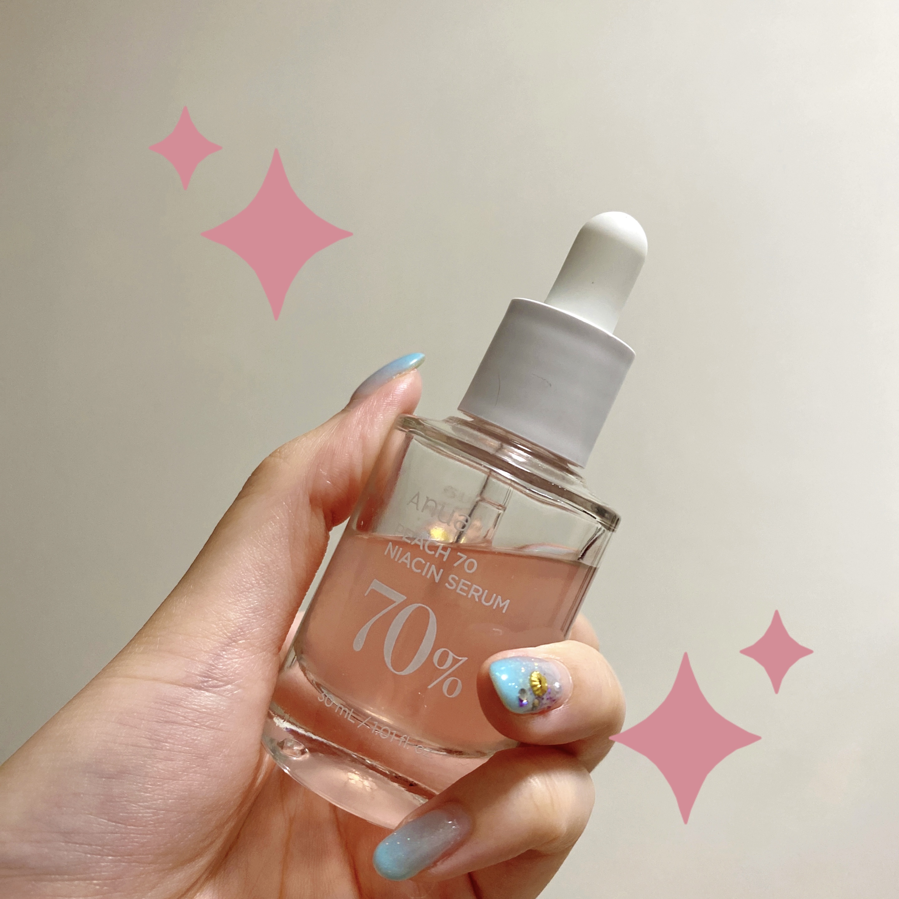 桃70%ナイアシンセラム/Anua/美容液を使ったクチコミ（1枚目）