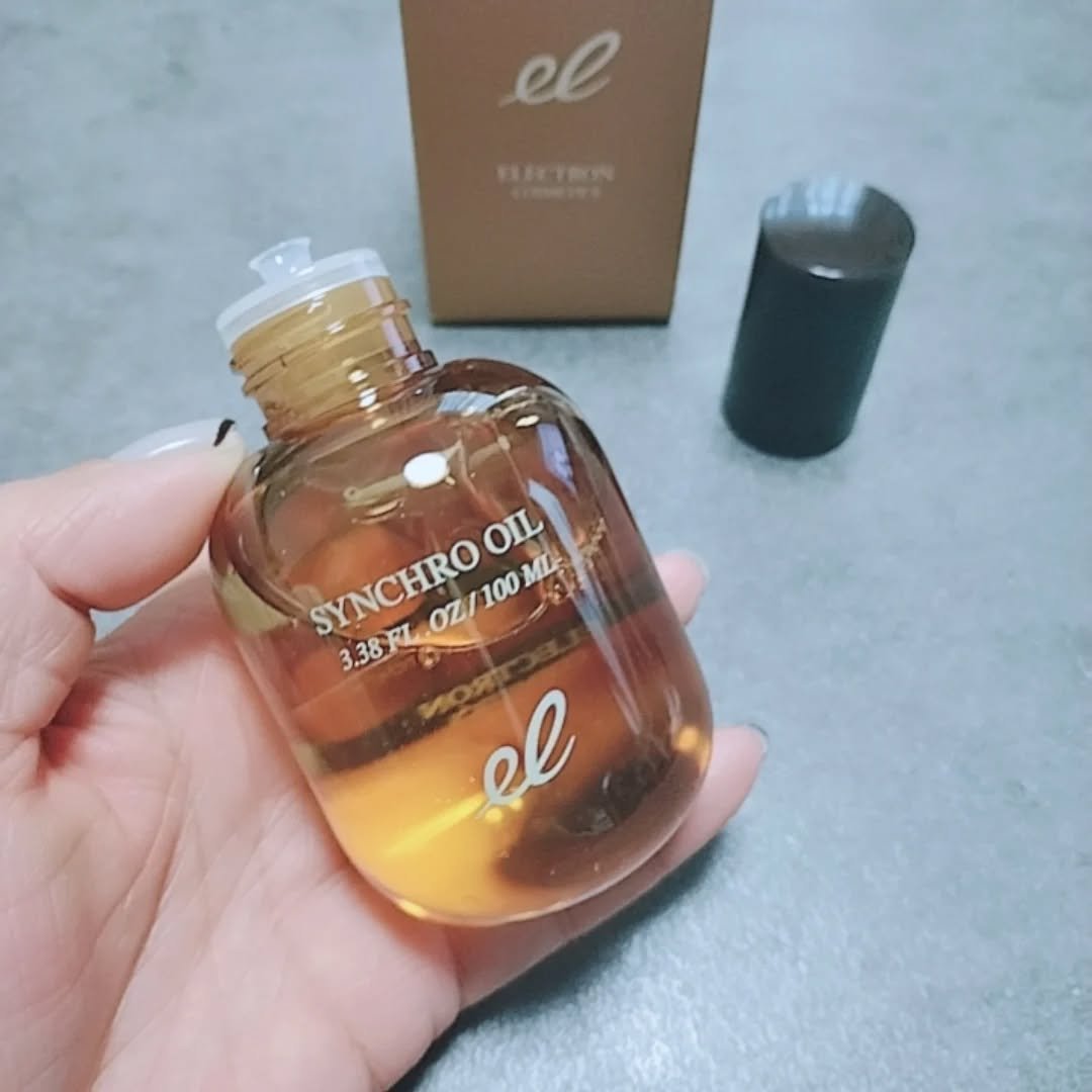 シンクロオイル/ELECTRON/ヘアオイルを使ったクチコミ（3枚目）