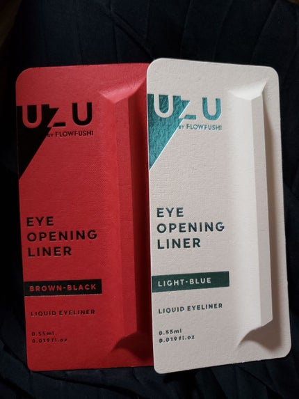 EYE OPENING LINER/UZU BY FLOWFUSHI/リキッドアイライナーを使ったクチコミ(1枚目)