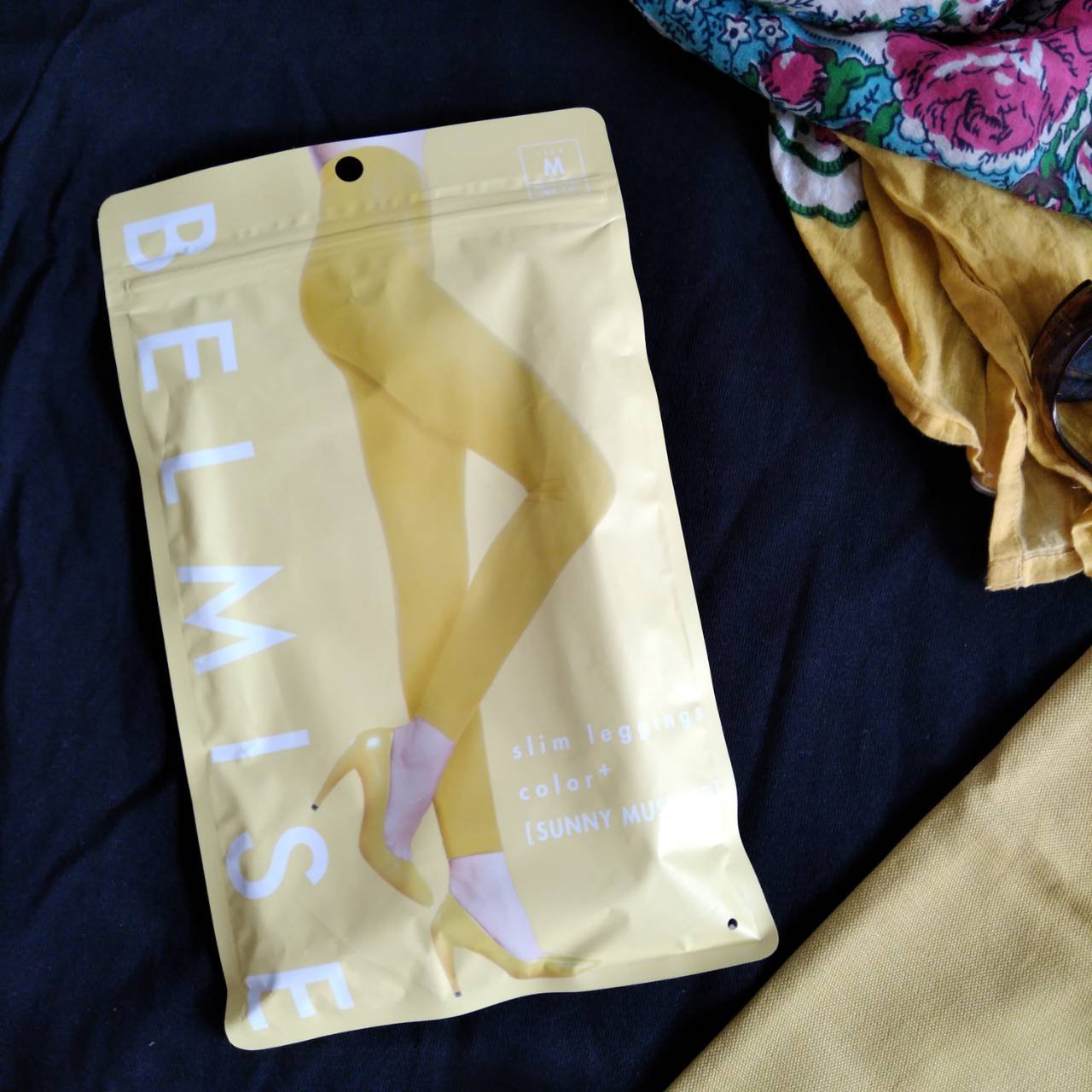 スリムレギンス color+/BELMISE/着圧ソックス・レギンスを使ったクチコミ（2枚目）