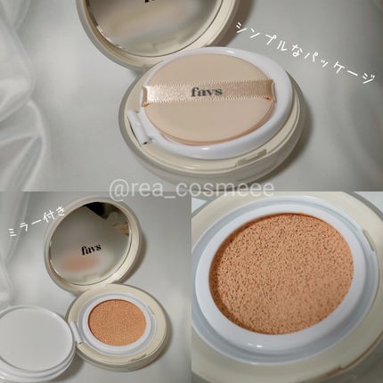 カーミンググロウアップクッションファンデーション/favs/リキッドファンデーションを使ったクチコミ(3枚目)