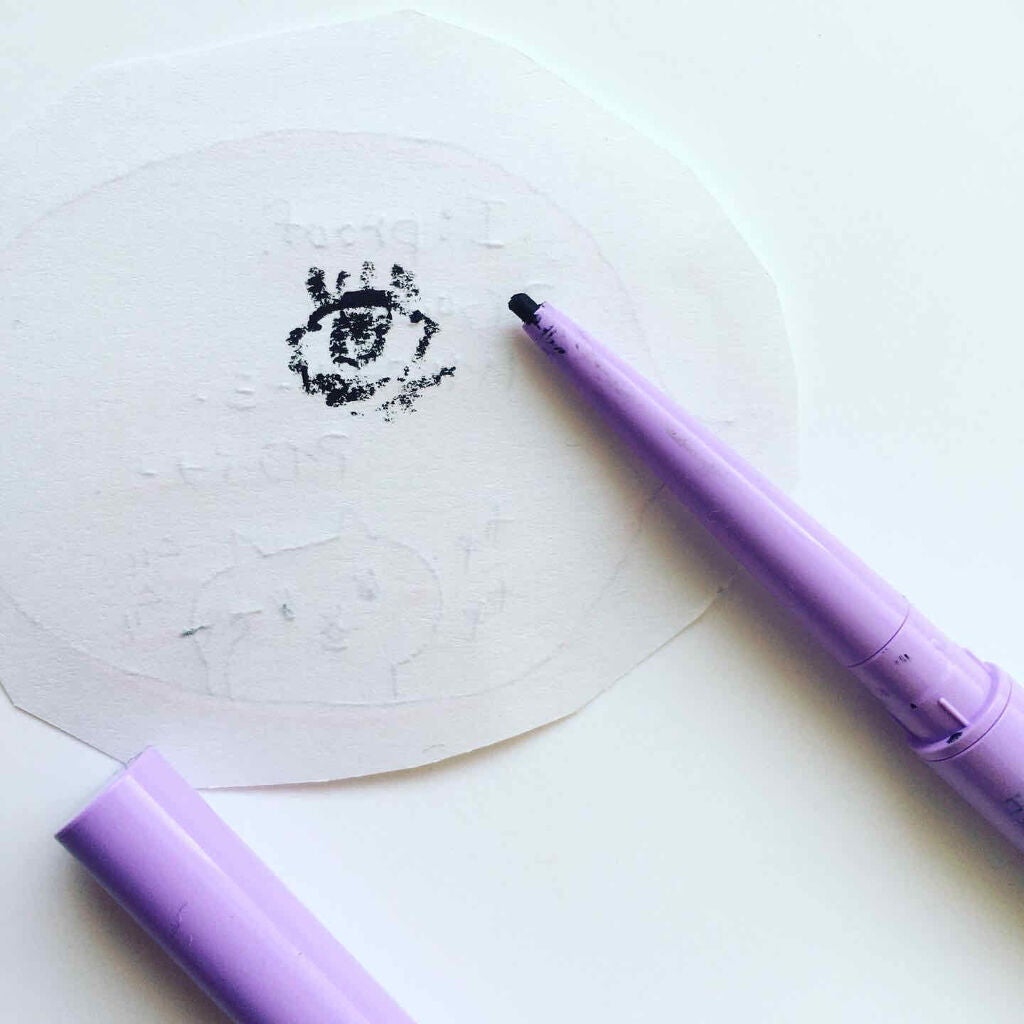 ハイパークリーミーアイライナー/アイプルーフ/ジェルアイライナーを使ったクチコミ(4枚目)