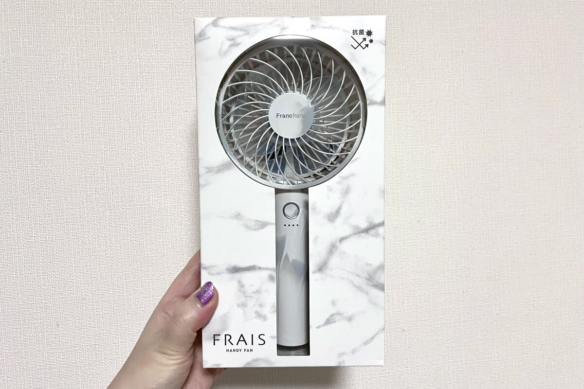 フレ 2WAY ハンディファン/フランフラン/その他を使ったクチコミ（1枚目）
