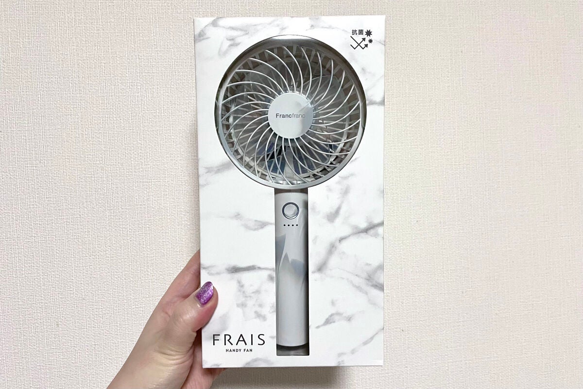 フレ 2WAY ハンディファン/フランフラン/その他を使ったクチコミ(1枚目)