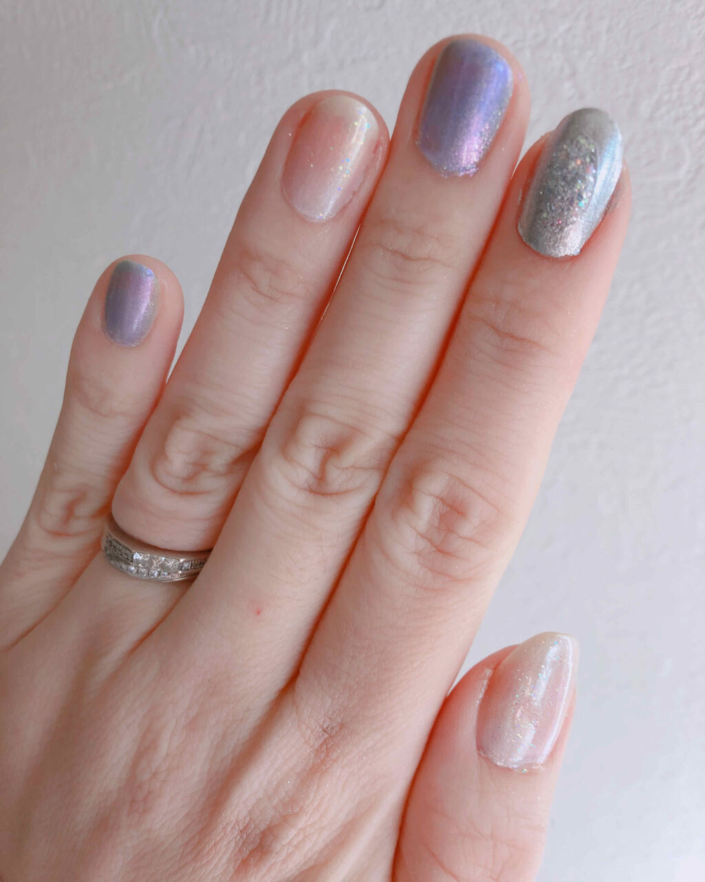 ネイルホリック リミテッドカラー Sea Shell/ネイルホリック/マニキュアを使ったクチコミ（1枚目）