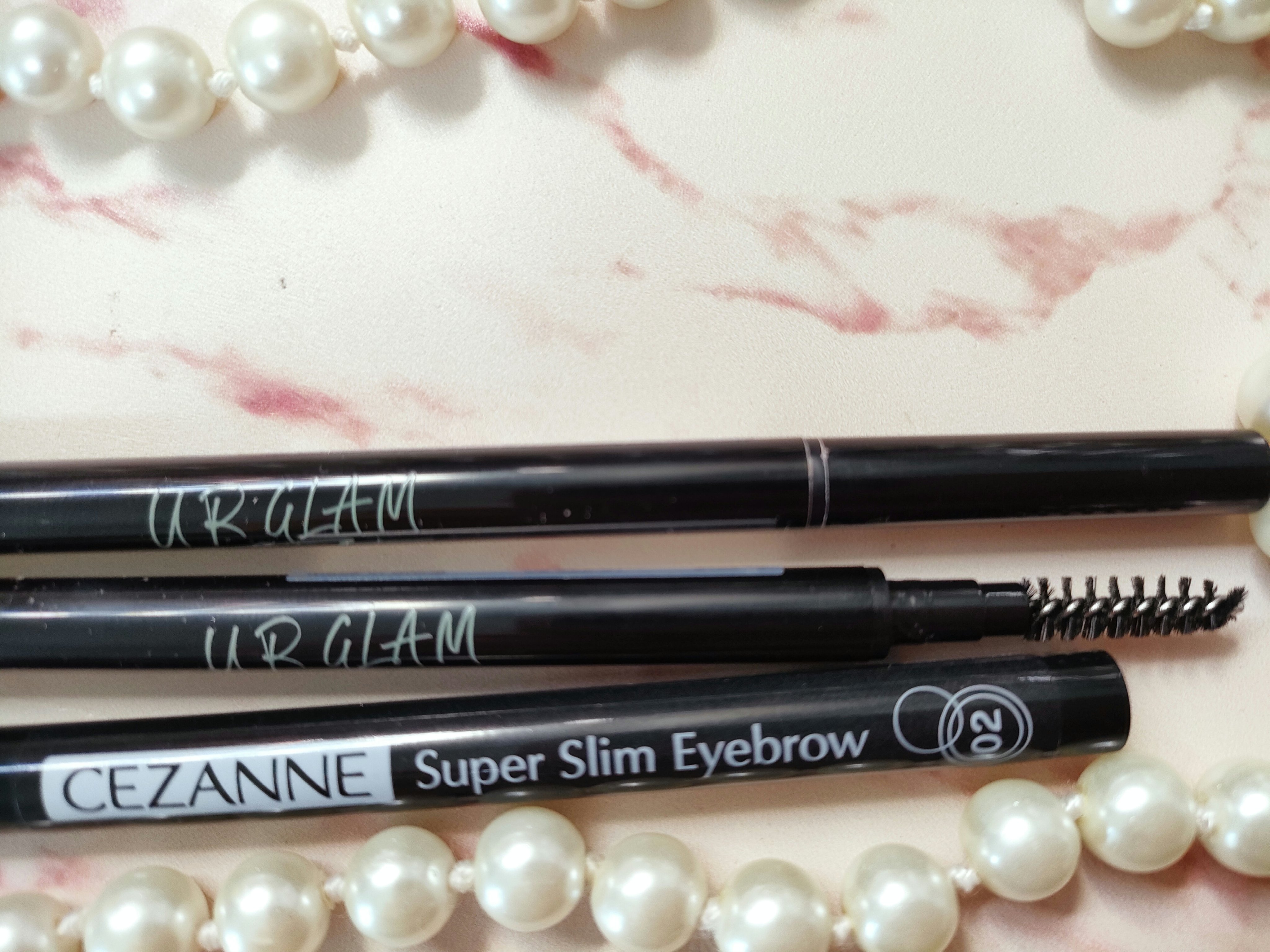 スリムスケッチアイブロウペンシル/U R GLAM/アイブロウペンシルを使ったクチコミ（3枚目）