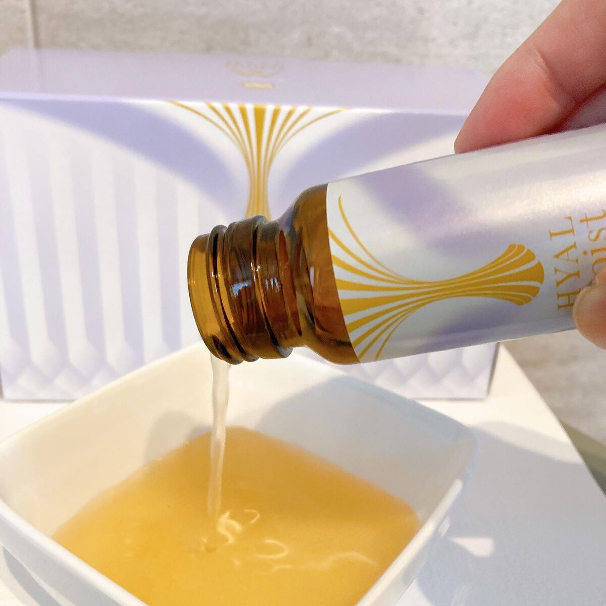 ヒアルモイスト W/日清食品/美容ドリンクを使ったクチコミ(3枚目)