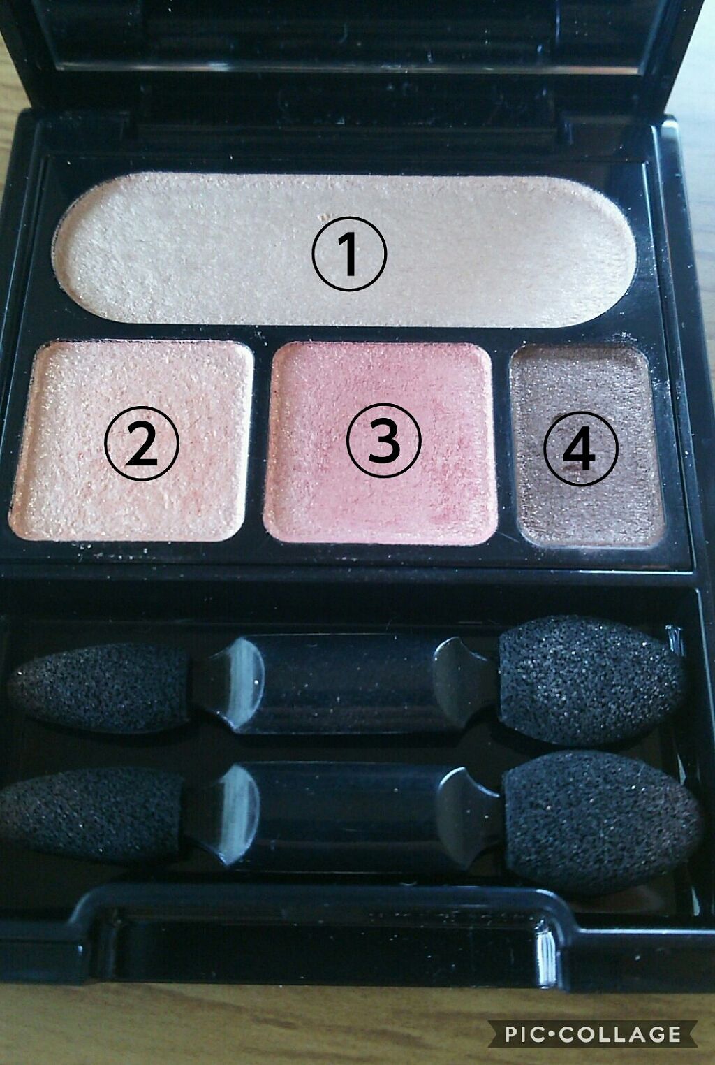 シャインカルテットアイズ/オルビス/アイシャドウパレットを使ったクチコミ（3枚目）