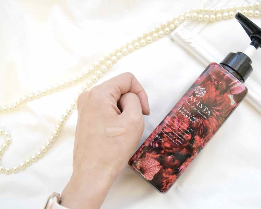 アビスタ エイジングケアシャンプー／コンディショナー/AVISTA/市販シャンプーを使ったクチコミ（3枚目）