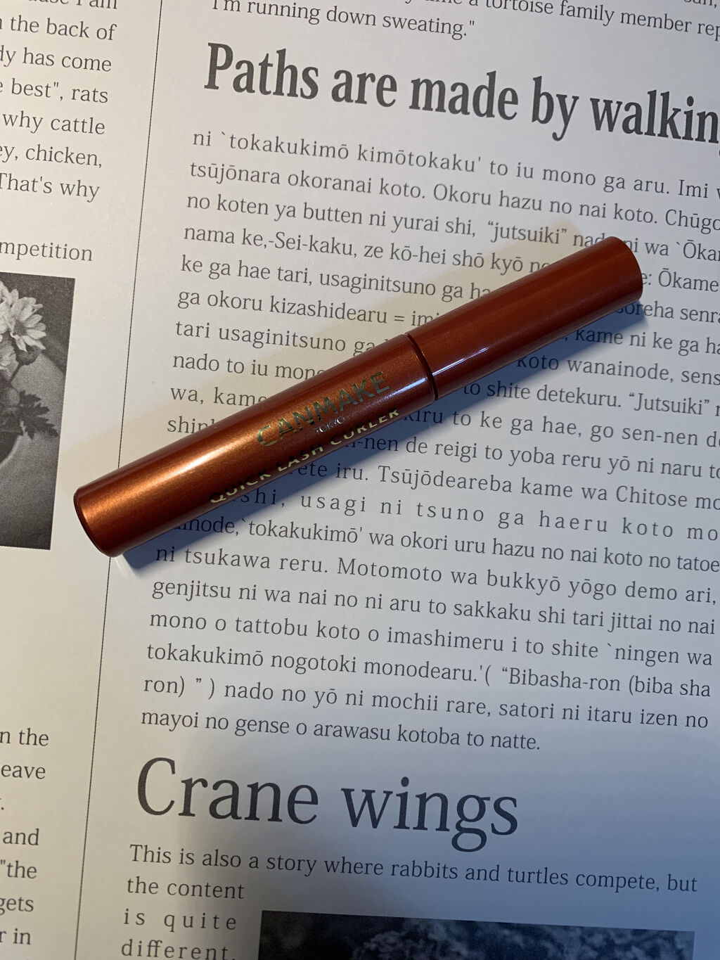 クイックラッシュカーラー/キャンメイク/マスカラ下地を使ったクチコミ（2枚目）