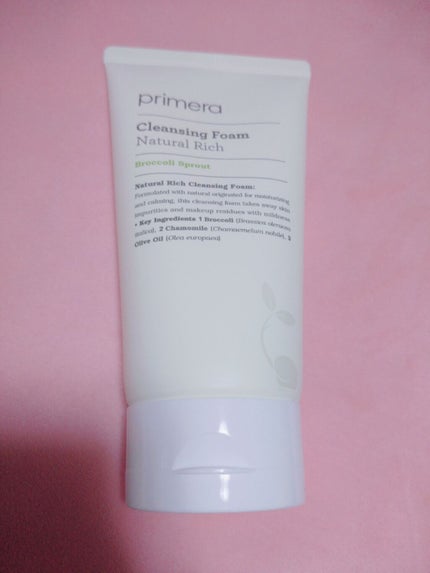 ナチュラルリッチクレンジングフォーム /primera/洗顔フォームを使ったクチコミ(1枚目)