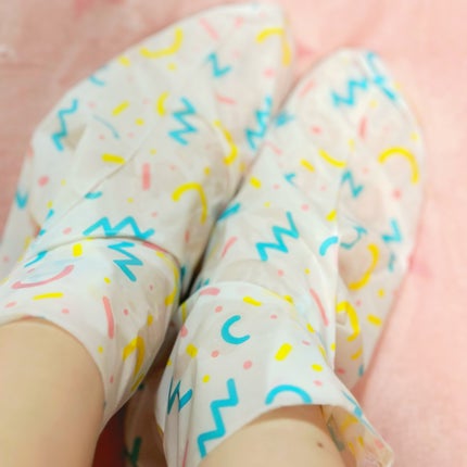 シルキーココナッツオイルフットマスク /MADFORCOS/レッグ・フットケアを使ったクチコミ(4枚目)