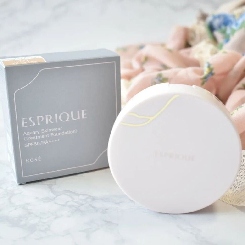 アクアリースキンウェア/ESPRIQUE/クッションファンデーションを使ったクチコミ(6枚目)