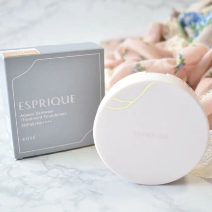 アクアリースキンウェア/ESPRIQUE/クッションファンデーションを使ったクチコミ(6枚目)