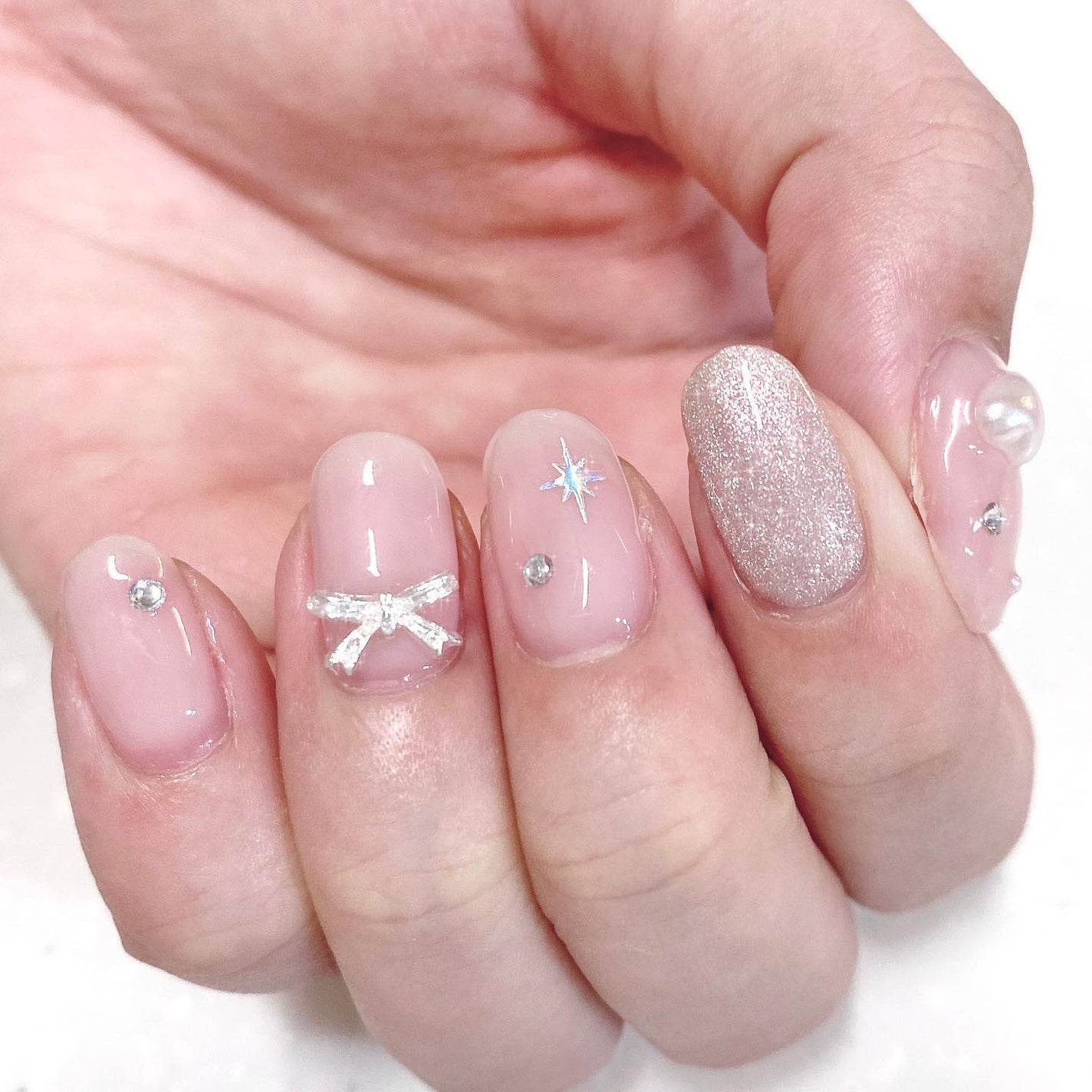 ジェルネイル(ライト対応)/セリア/ジェルネイルを使ったクチコミ(1枚目)