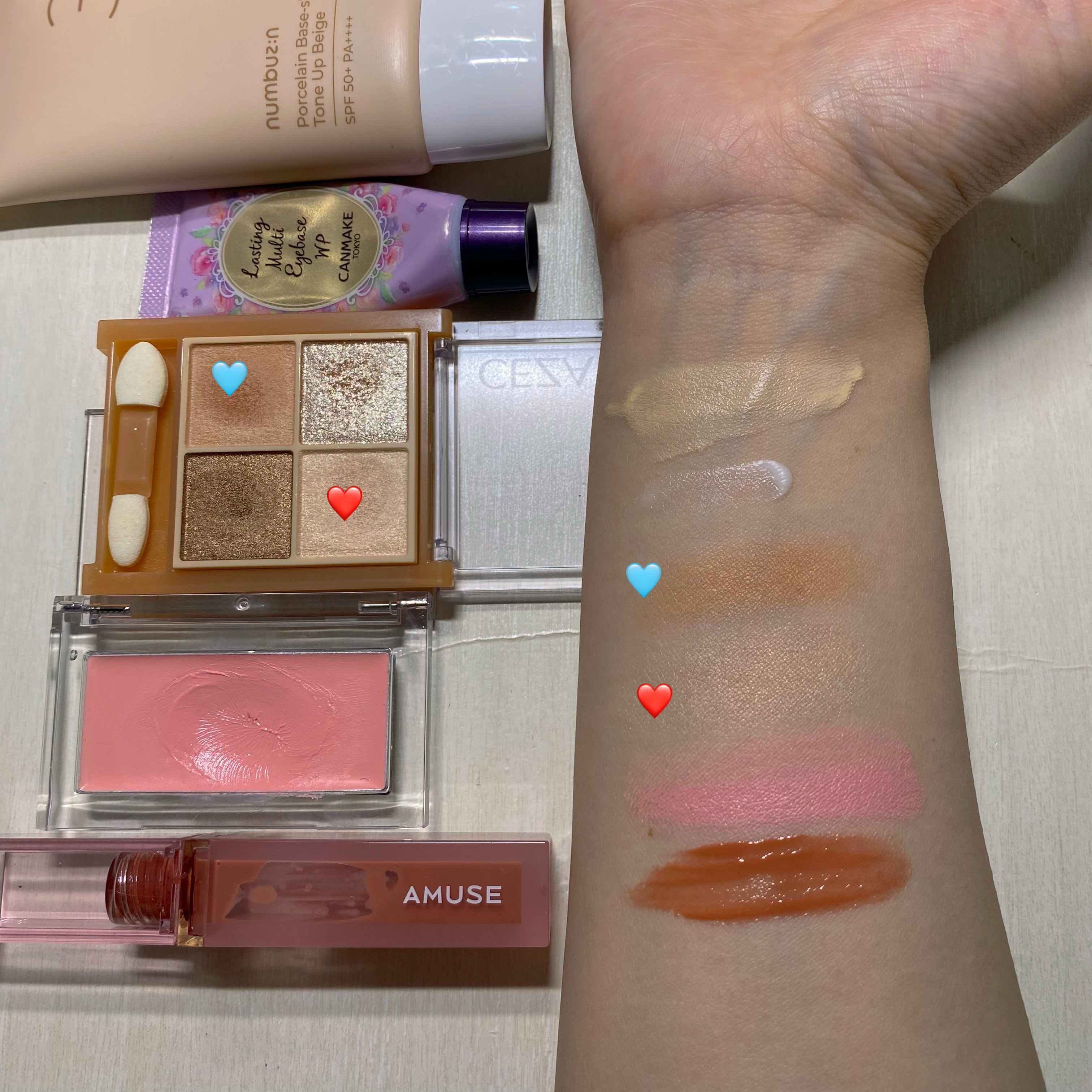 ラスティングマルチアイベース WP/キャンメイク/アイシャドウベースを使ったクチコミ（2枚目）