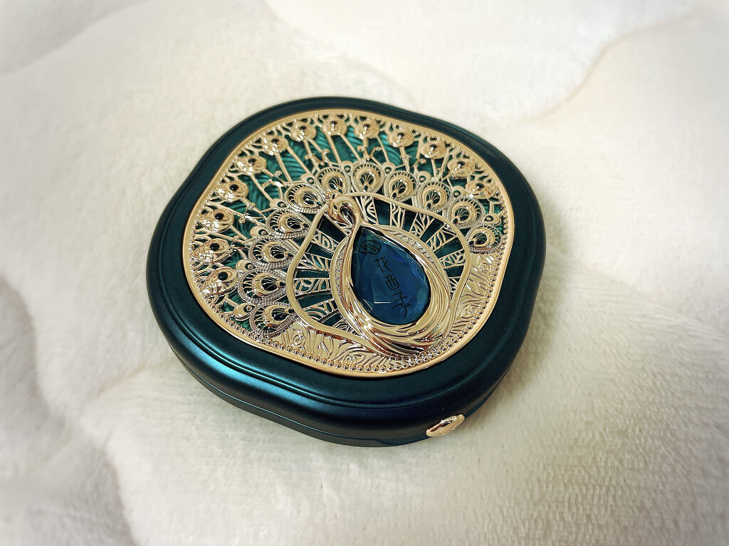 玉女桃花プレストパウダー(タイ族限定)/花西子/プレストパウダーを使ったクチコミ（1枚目）