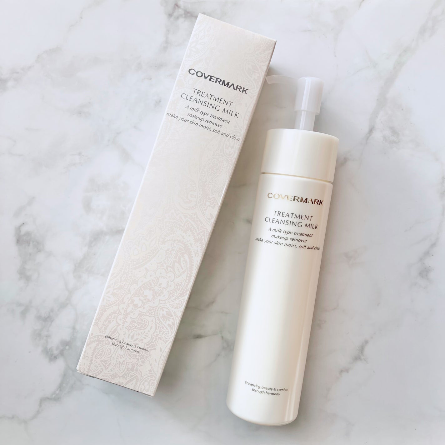 トリートメント クレンジング ミルク/COVERMARK/ミルククレンジングを使ったクチコミ(3枚目)