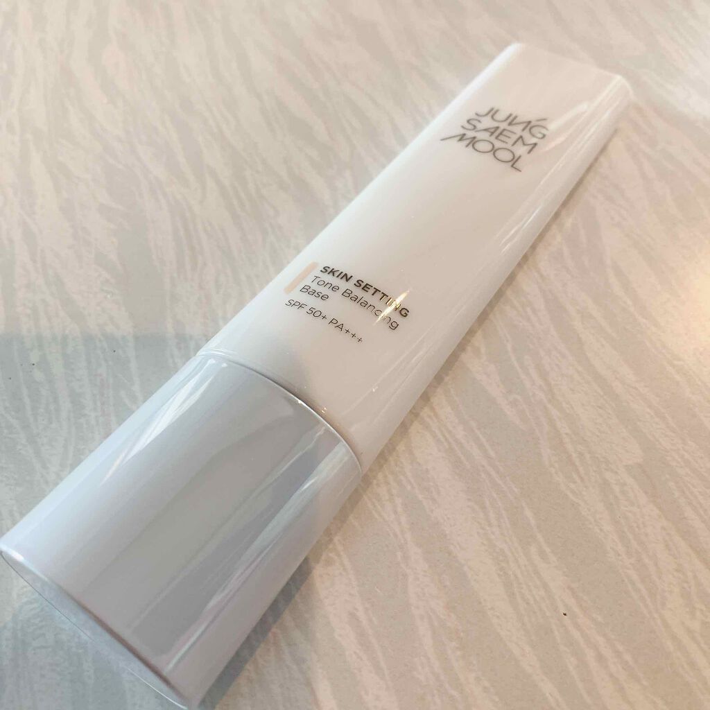 ジョンセンムル スキンセッティングトーンバランシングベース/JUNG SAEM MOOL/化粧下地を使ったクチコミ（1枚目）