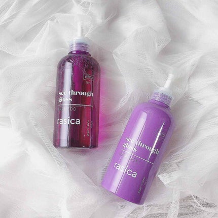 シースルーグロスシャンプー/トリートメント/rasica/市販シャンプーを使ったクチコミ(4枚目)