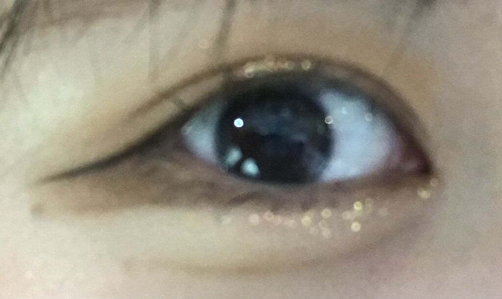 グリッターイルミネーションライナー/CipiCipi/リキッドアイライナーを使ったクチコミ（1枚目）