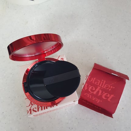 プロテーラービーベルベットカバークッション/espoir/クッションファンデーションを使ったクチコミ(2枚目)