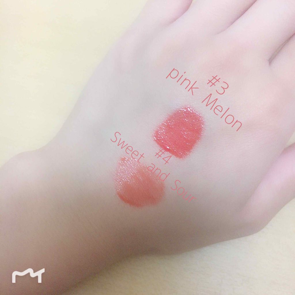 シュガー グロウ ティント/PERIPERA/口紅を使ったクチコミ(3枚目)