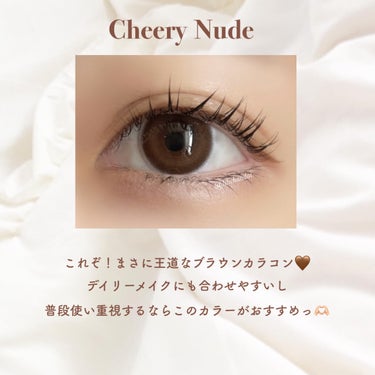 チェリッタ 1day Cheery Nude  チアリーヌード/Cheritta/ワンデー（１DAY）カラコンの画像