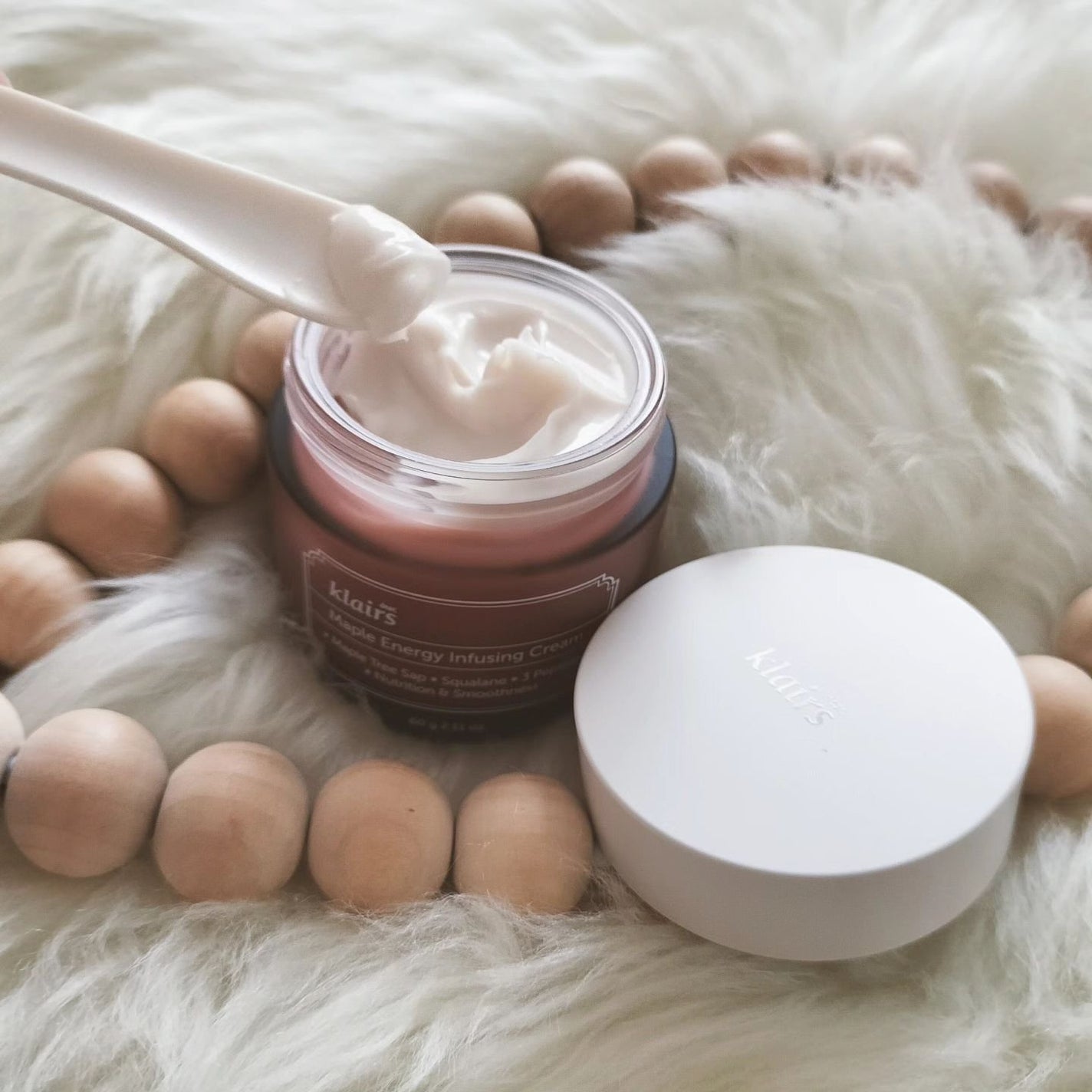 メープルエナジーインフュージングクリーム/Klairs/フェイスクリームを使ったクチコミ(3枚目)