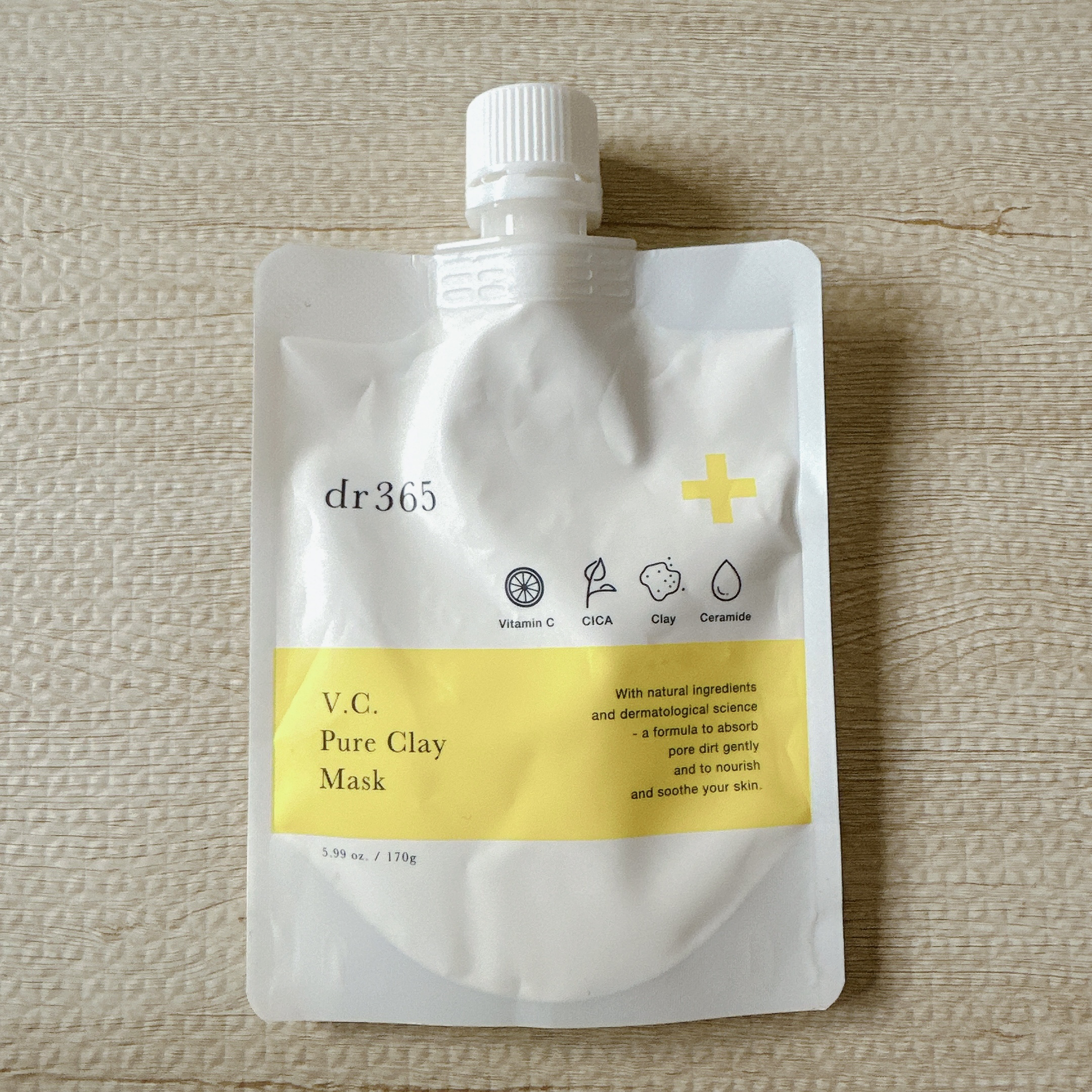 ピュアクレイマスクC/dr365/洗い流すパック・マスクを使ったクチコミ（2枚目）